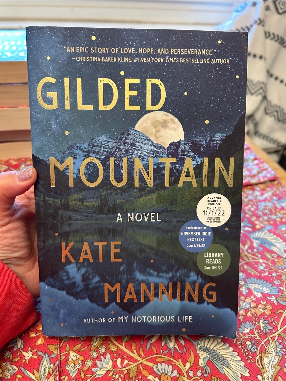 Gilded Mountain by Kate Manning